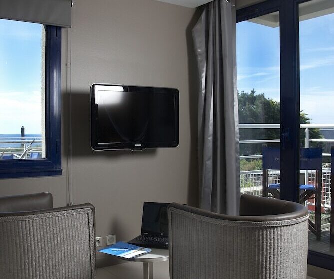 수피리어 룸 바다 전망, Hostellerie De La Pointe Saint Mathieu   Spa & Restaurant