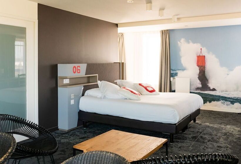 디럭스 룸 바다 전망, Hostellerie De La Pointe Saint Mathieu   Spa & Restaurant