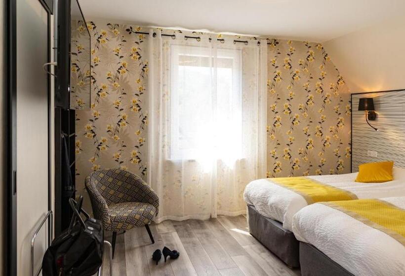 スタンダードシングルルーム, Logis Hotel Des Vosges