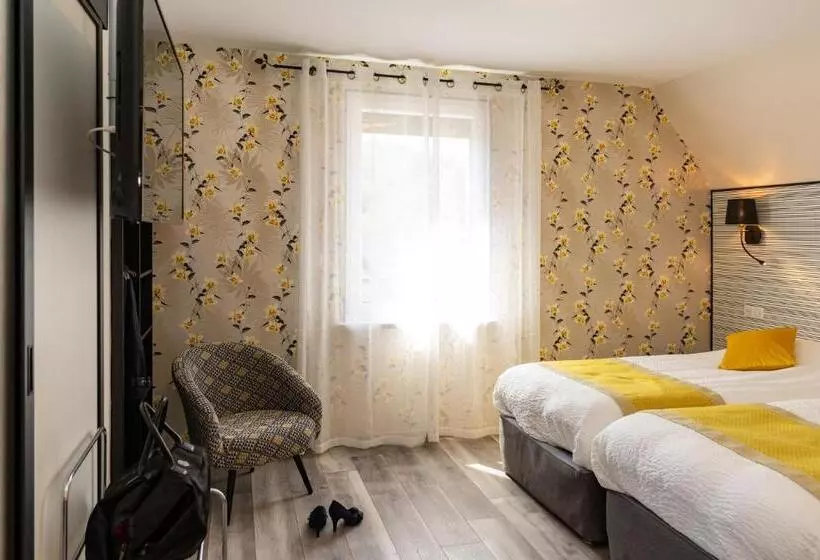 スタンダードシングルルーム, Logis Hotel Des Vosges