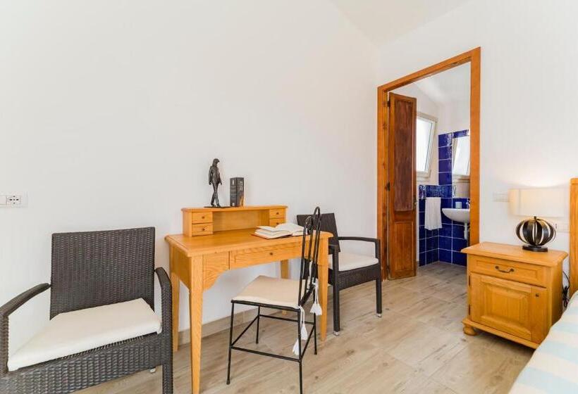 غرفة قياسية مطلّة علي البحر مزوَّدة بشُرفة, Villa Brigida