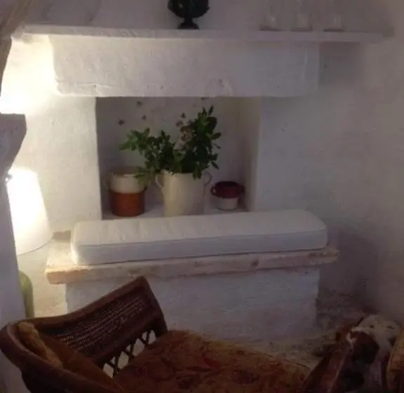 Huoneisto 1 Makuuhuone Puutarhanäkymä, Borgo Trulli 1789