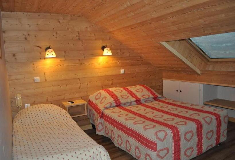 غرفة قياسية رباعية, Hôtel Et Appart'hôtel De L'hermitage