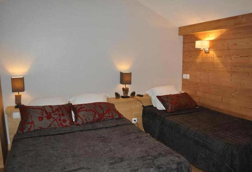 شقة غرفة واحدة, Hôtel Et Appart'hôtel De L'hermitage