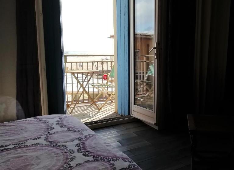 غرفة قياسية مطلّة علي البحر مزوَّدة بشُرفة, Le Chalet