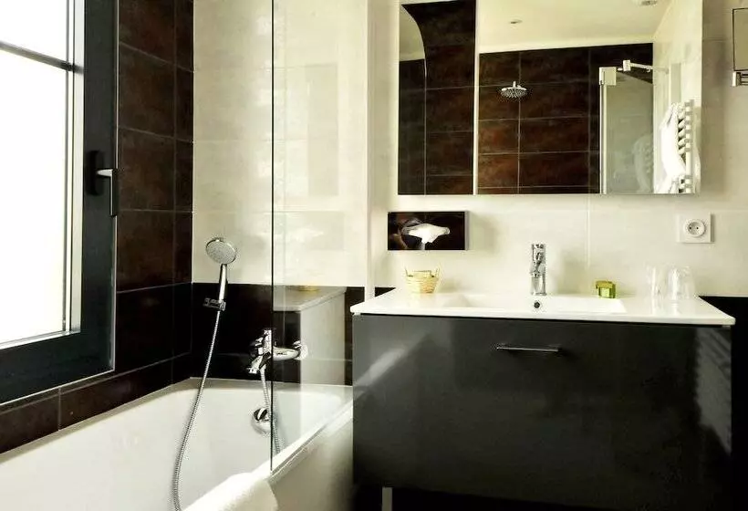 Superior-huone, Logis Hostellerie Du Mont Aime