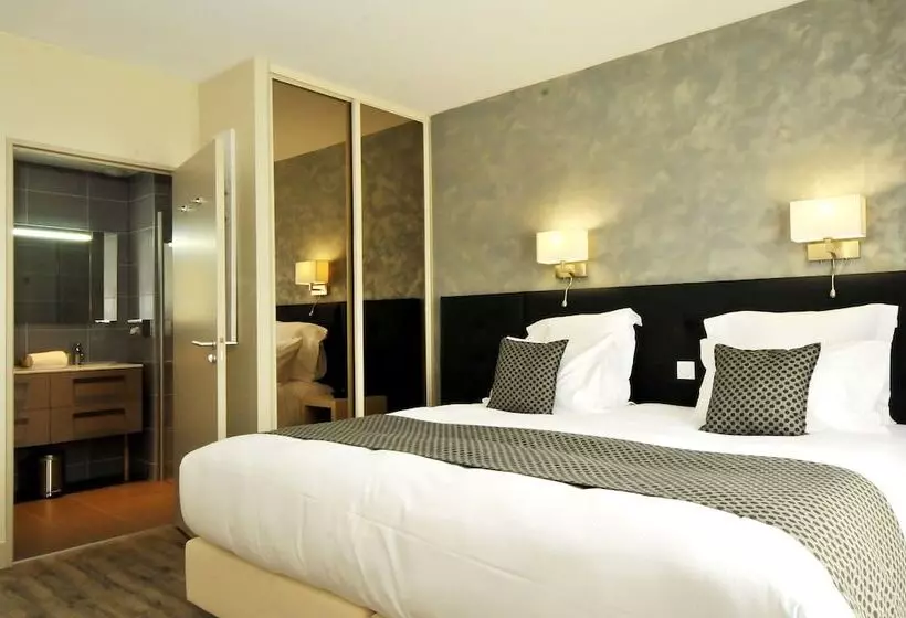 Superior-huone, Logis Hostellerie Du Mont Aime