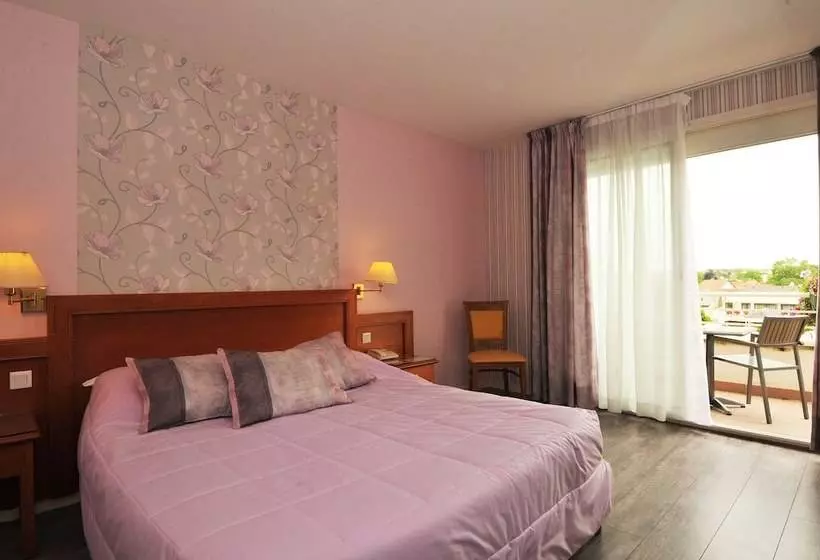 Superior-huone, Logis Hostellerie Du Mont Aime