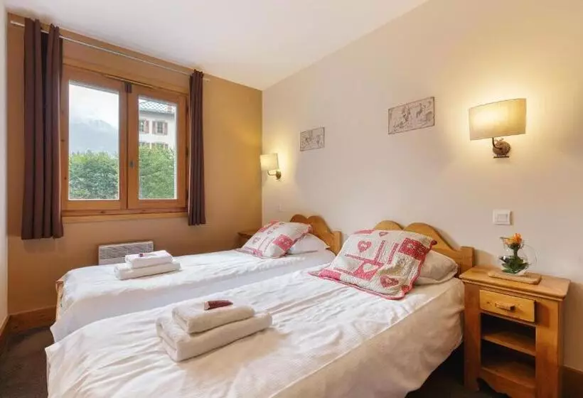 ２ベッドルームアパートメント, Residence And Spa Vallorcine Montblanc