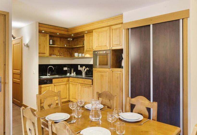 آپارتمان 2 خوابه, Residence And Spa Vallorcine Montblanc