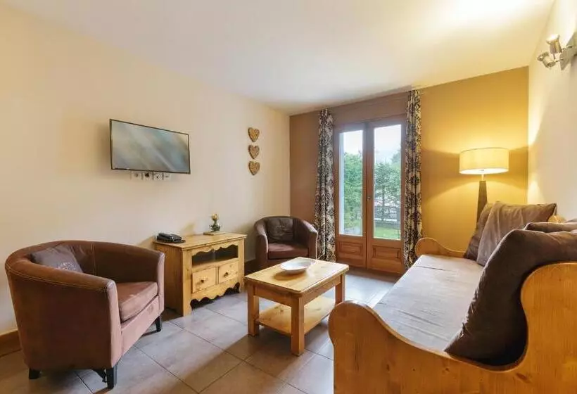 ２ベッドルームアパートメント, Residence And Spa Vallorcine Montblanc