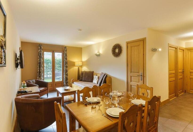 آپارتمان 2 خوابه, Residence And Spa Vallorcine Montblanc