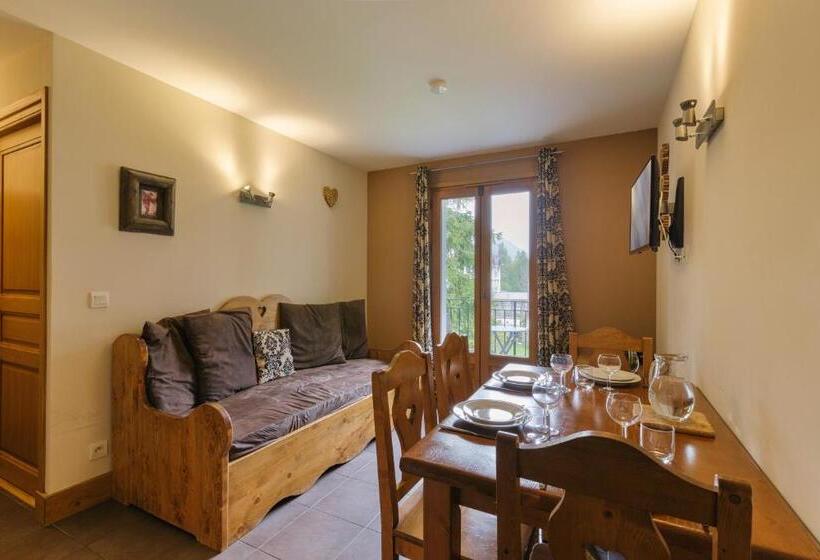 آپارتمان 1 خوابه, Residence And Spa Vallorcine Montblanc