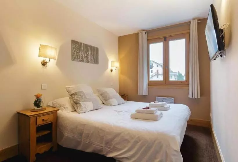 ２ベッドルームアパートメント, Residence And Spa Vallorcine Montblanc