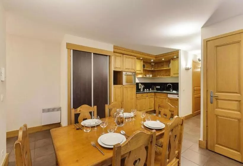 ２ベッドルームアパートメント, Residence And Spa Vallorcine Montblanc