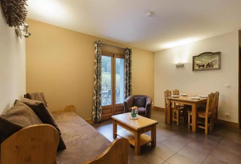 １ベッドルームアパートメント, Residence And Spa Vallorcine Montblanc