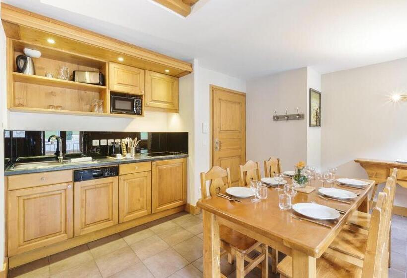 آپارتمان 3 خوابه, Residence And Spa Vallorcine Montblanc