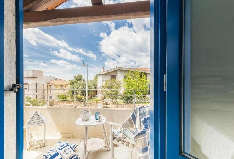 غرفة قياسية مزوَّدة بشُرفة, B&b Elianto