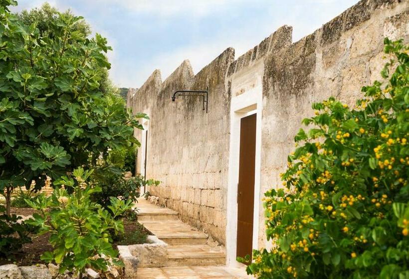 带1个卧室带花园景观的公寓, Masseria Capece