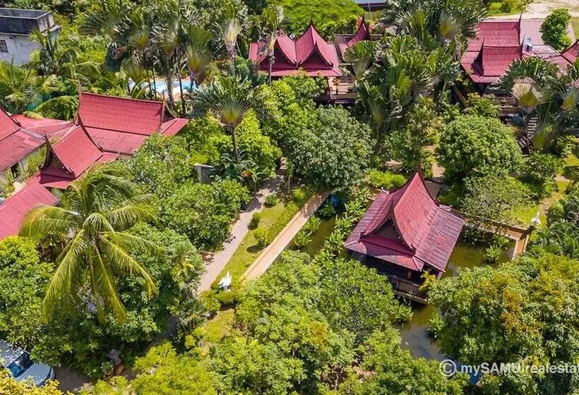 اتاق لوکس با چشم‌انداز باغ, Ban Kaew Villas