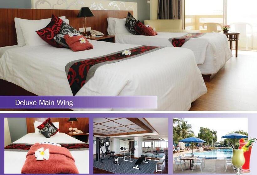 Quarto Deluxe Vista Mar, Grand Jomtien Palace Hotel   Sha Extra Plus