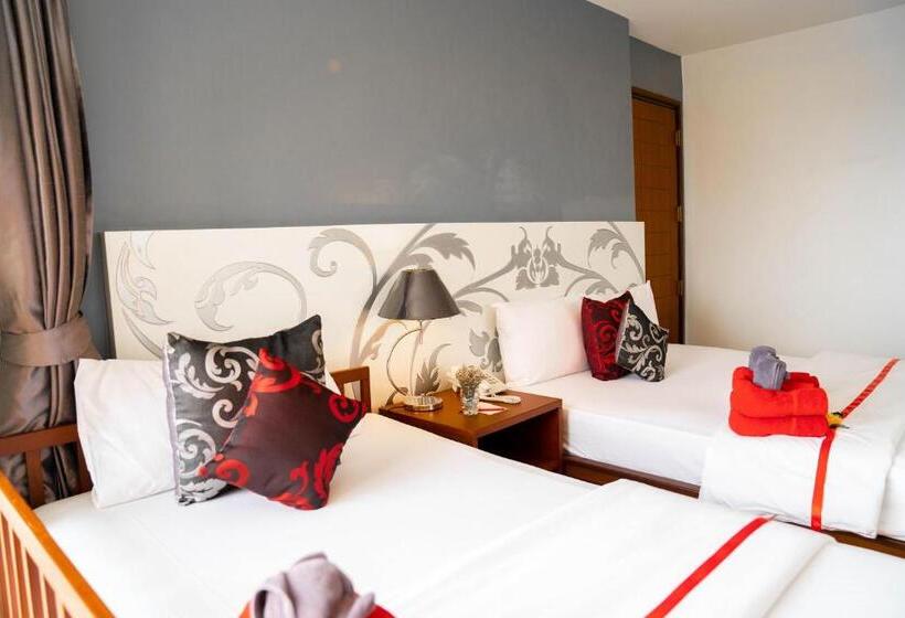 Triplo Superior Vista Mar, Grand Jomtien Palace Hotel   Sha Extra Plus