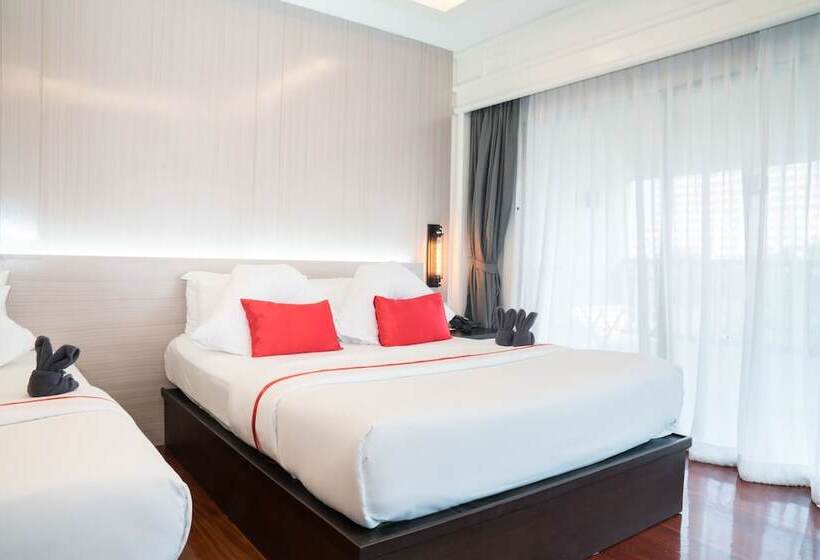 Chalet Deluxe 1 Dormitório, Grand Jomtien Palace Hotel   Sha Extra Plus