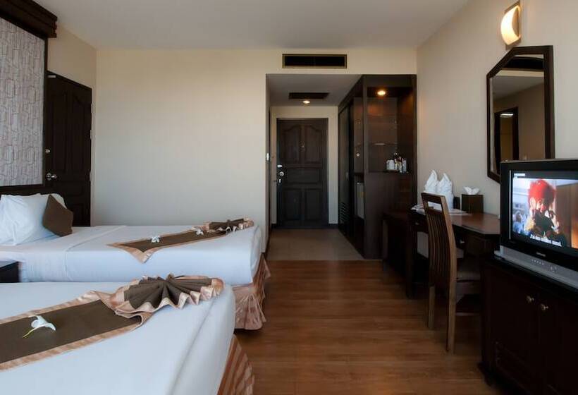Quarto Superior Vista Mar Lateral, Grand Jomtien Palace Hotel   Sha Extra Plus