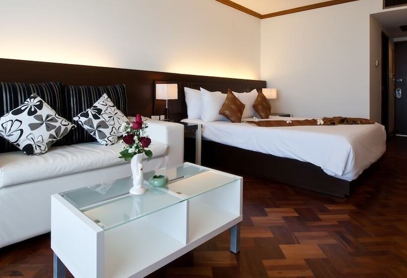 Quarto Deluxe Vista Mar, Grand Jomtien Palace Hotel   Sha Extra Plus