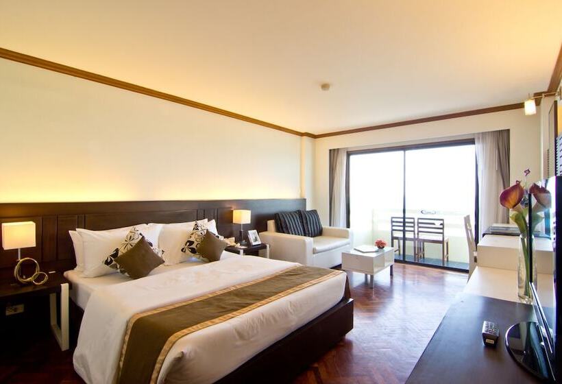 اتاق لوکس با چشمانداز دریا, Grand Jomtien Palace Hotel   Sha Extra Plus