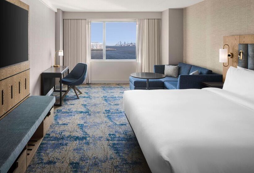 장애인을 위한 킹사이즈 침대 스탠다드 룸, Hyatt Regency Jersey City on the Hudson