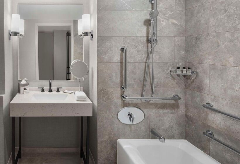 장애인을 위한 킹사이즈 침대 스탠다드 룸, Hyatt Regency Jersey City on the Hudson