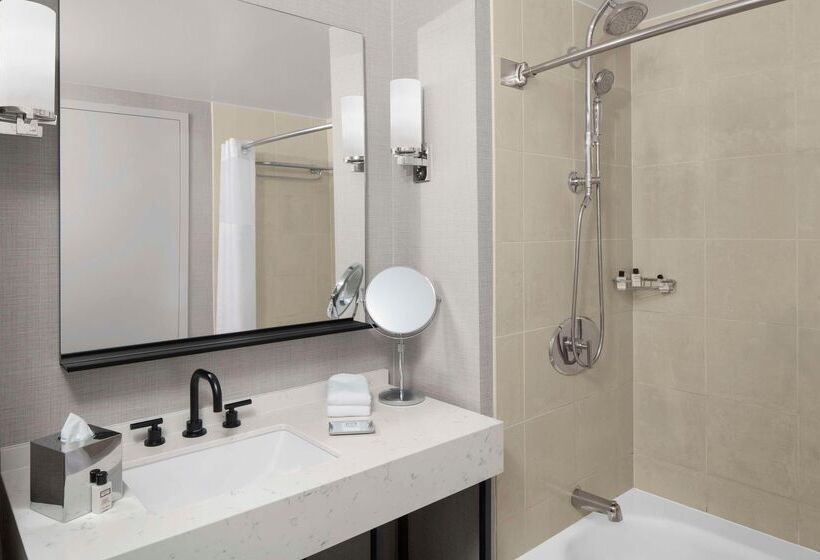 스탠다드 룸 킹사이즈 침대, Hyatt Regency Jersey City on the Hudson