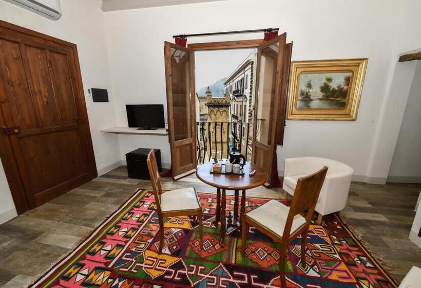 带阳台的豪华间, Locanda Sette Fate Spa E Solarium