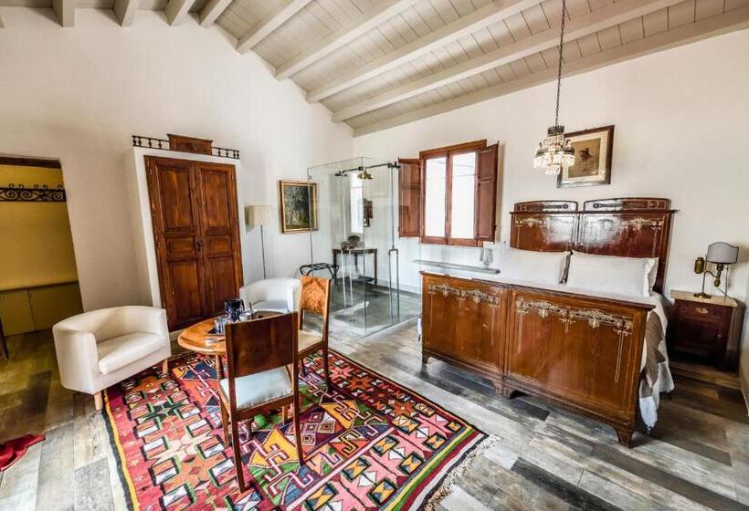 带阳台的豪华间, Locanda Sette Fate Spa E Solarium