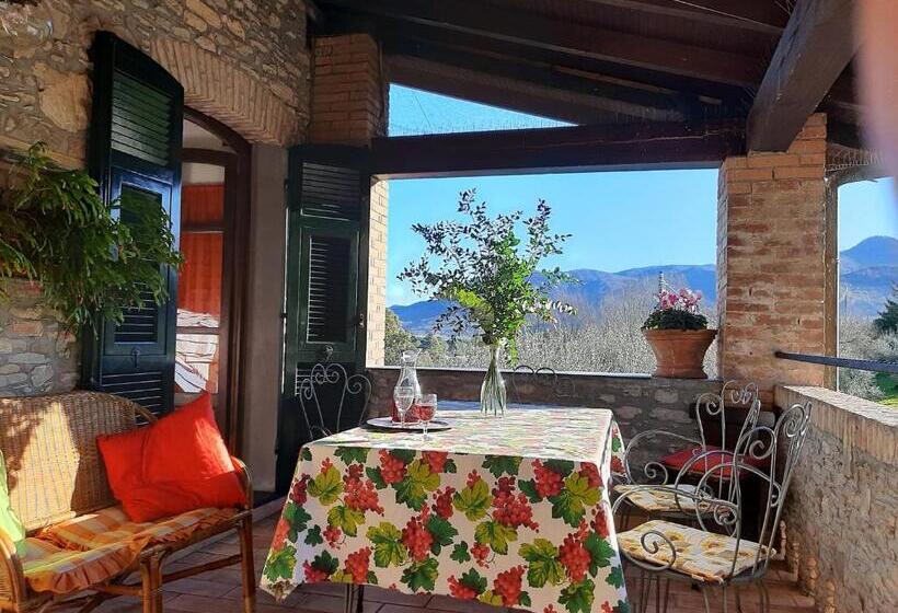 Апартаменты 1 Спальня с Террасой, Agriturismo A Veggia Vigna