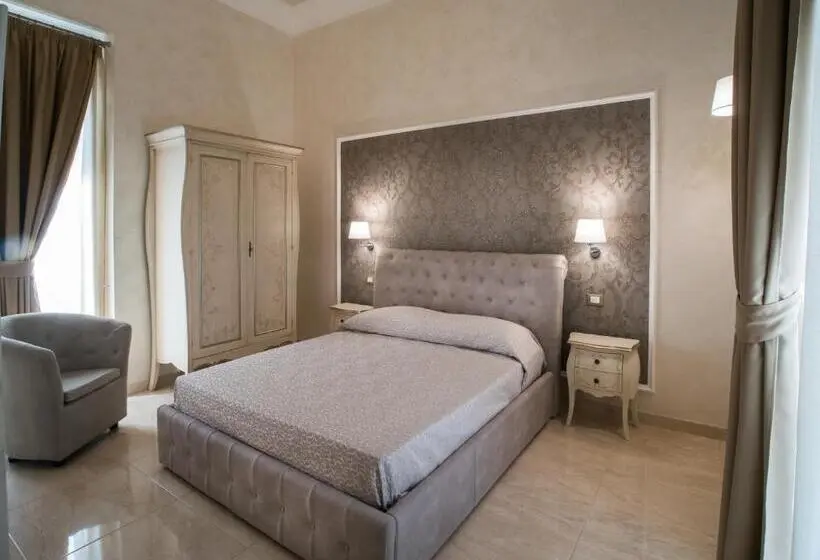 キングサイズベッドのデラックスルーム, Palazzo Bove