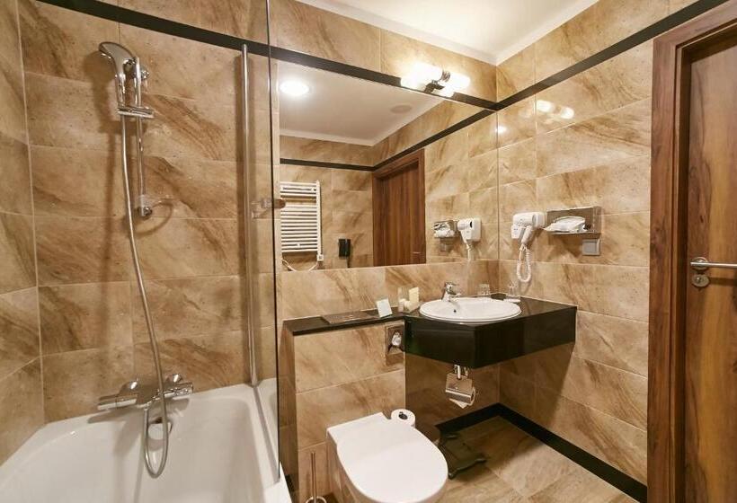 キングサイズベッドのスタンダードルーム, Holiday Inn Krakow City Centre, An Ihg