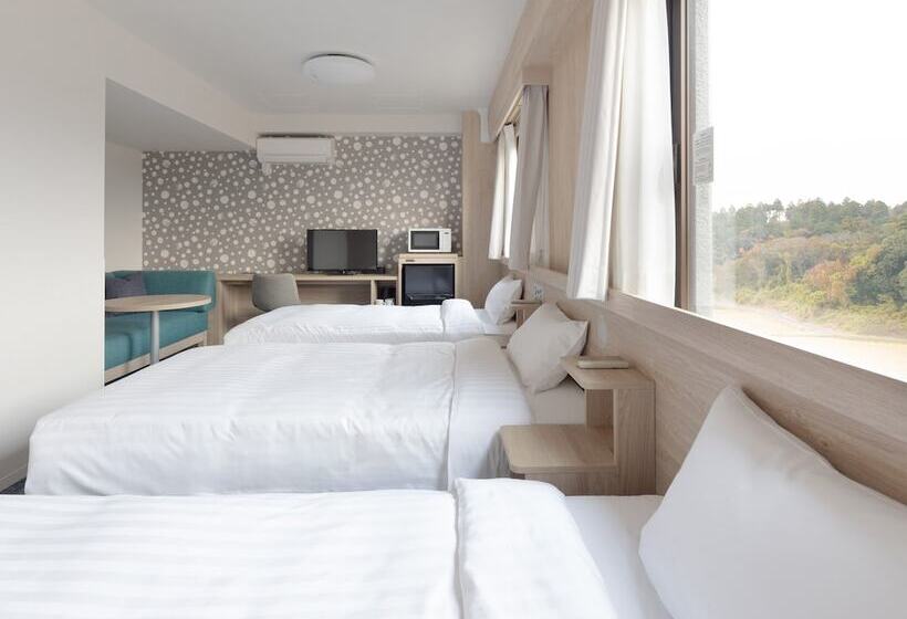 Номер Стандарт Трехместный, Tabino Hotel Express Narita