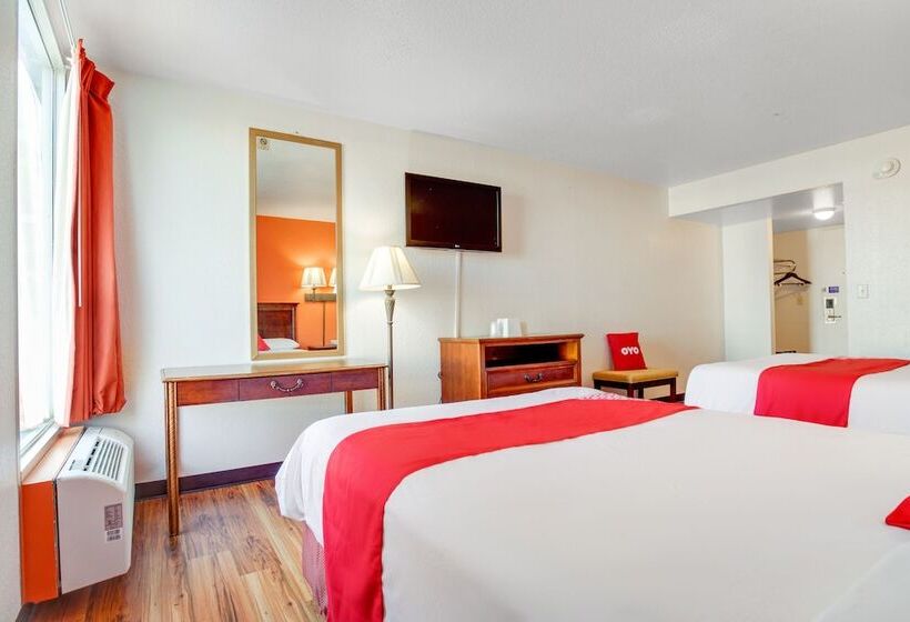 Номер Стандарт 2 Двуспальные Кровати, Oyo Hotel Mona Lake Muskegon