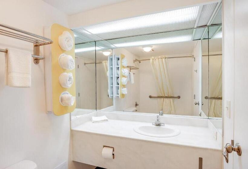 חדר סטנדרט, מיטת קינג, מותאם לאדם עם מוגבלויות, Oyo Hotel Mona Lake Muskegon