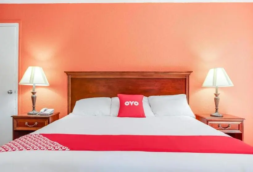 身障者適用キングサイズベッドルーム, Oyo Hotel Mona Lake Muskegon