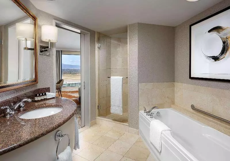 اتاق استاندارد با تخت بزرگ, Fairmont Vancouver Airport Interminal