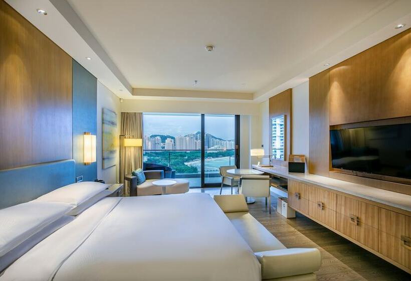 Værelse med luksusudsigt over havet, Jw Marriott Hotel Sanya Dadonghai Bay