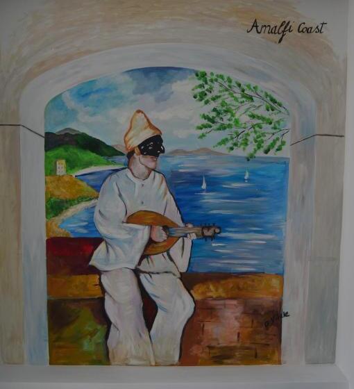 آپارتمان یک خوابه با دری مشترک که هال را جدا می کند., B&b Vesuvius