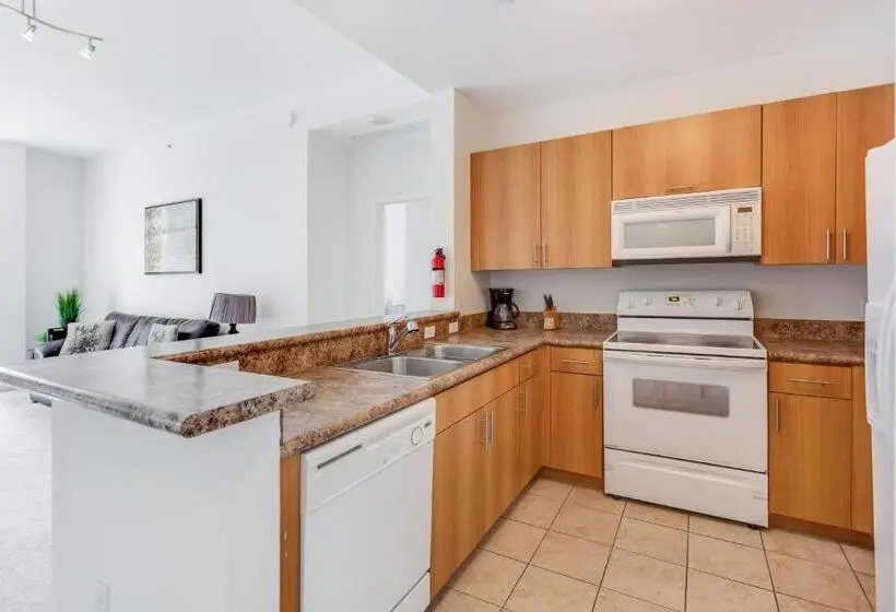 ２ベッドスイートルーム, Dadeland Towers By Miami Vacations