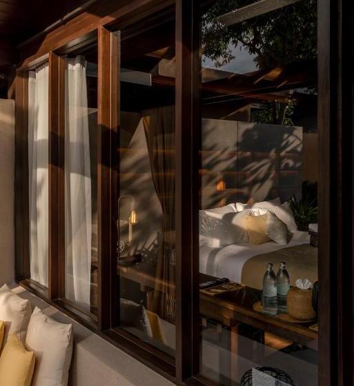 プールの見えるデラックスルーム, The Spa Resorts   Lamai Beach