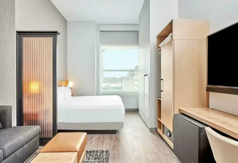 身障者適用キングサイズベッドルーム, Hyatt Place Chicago Medical/university District