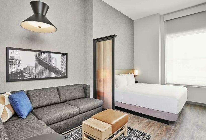 غرفة قياسية سرير كينج لذوى الإحتياجات الخاصة, Hyatt Place Chicago Medical/university District