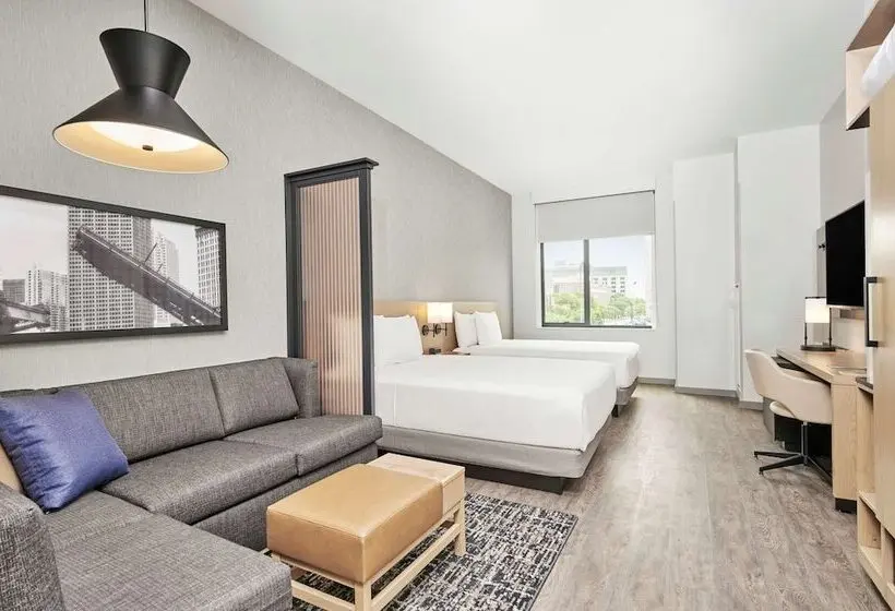 ２ダブルベッドのスタンダードルーム, Hyatt Place Chicago Medical/university District
